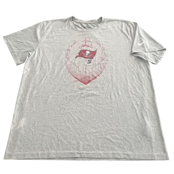 Tampa Bay Buccaneers Nike Heather Gray Primetime Legend Icon Performance T-Shirt - Picture 8 of 9